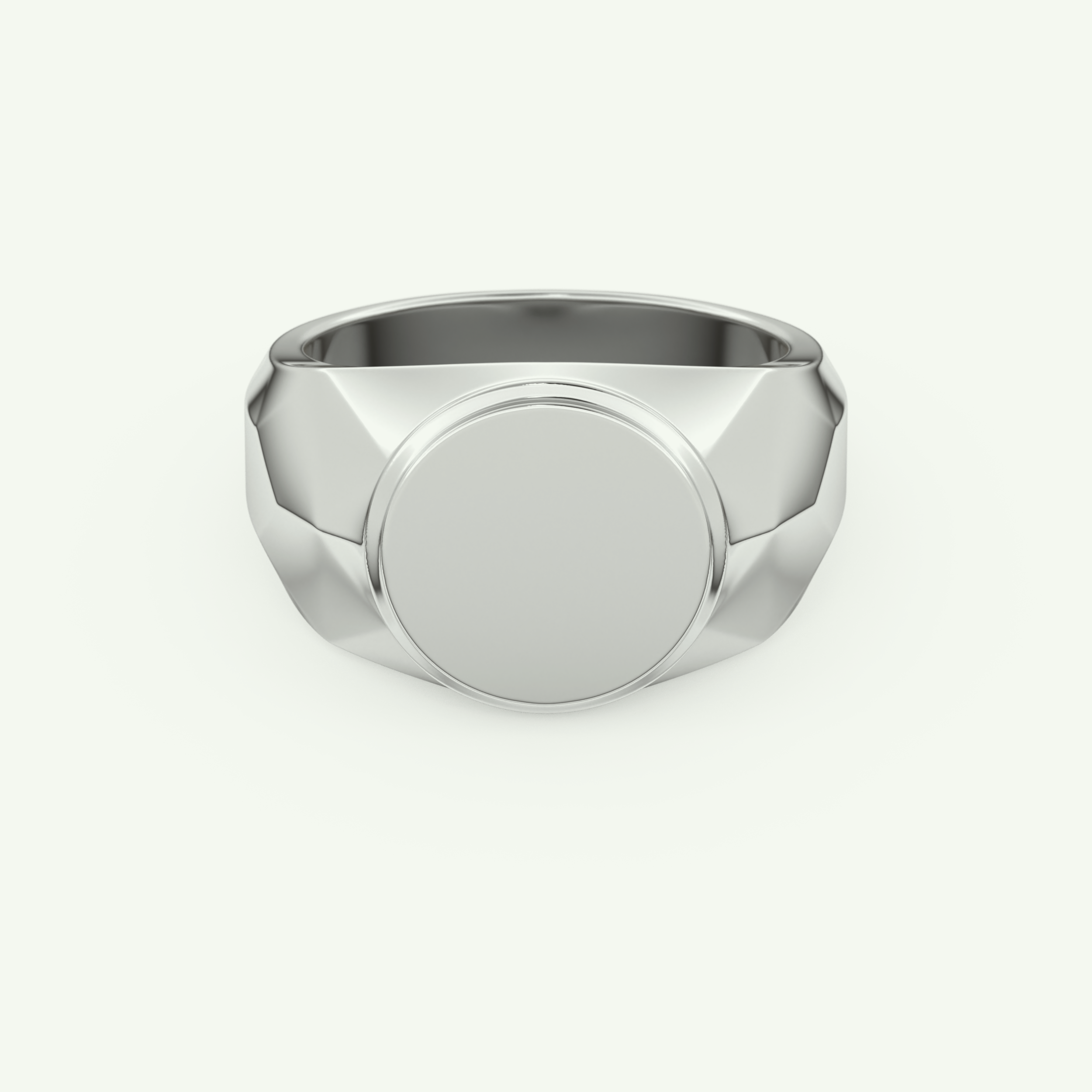 Signet Lab Grown Diamond Wedding Band For Men 13