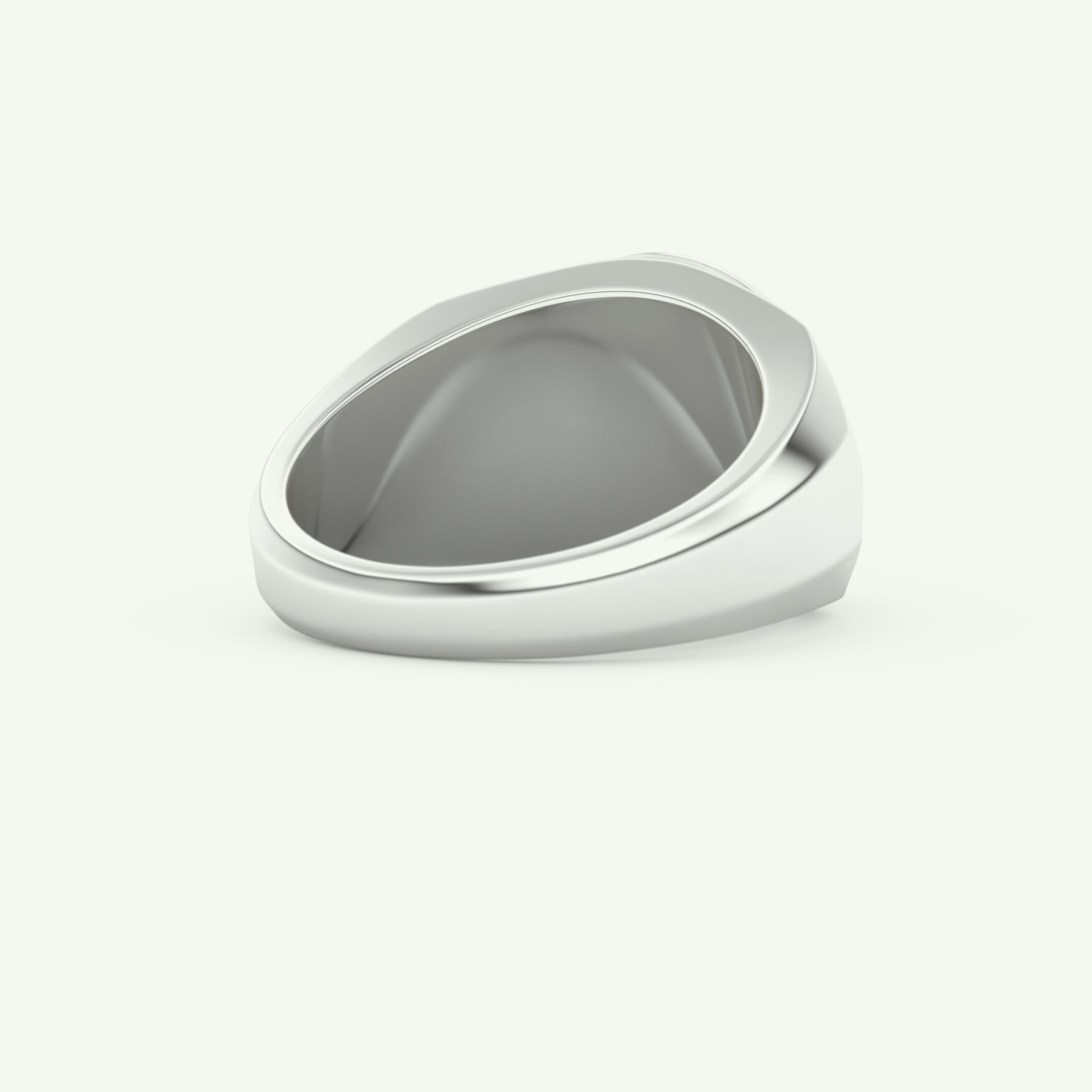 Signet Lab Grown Diamond Wedding Band For Men 15