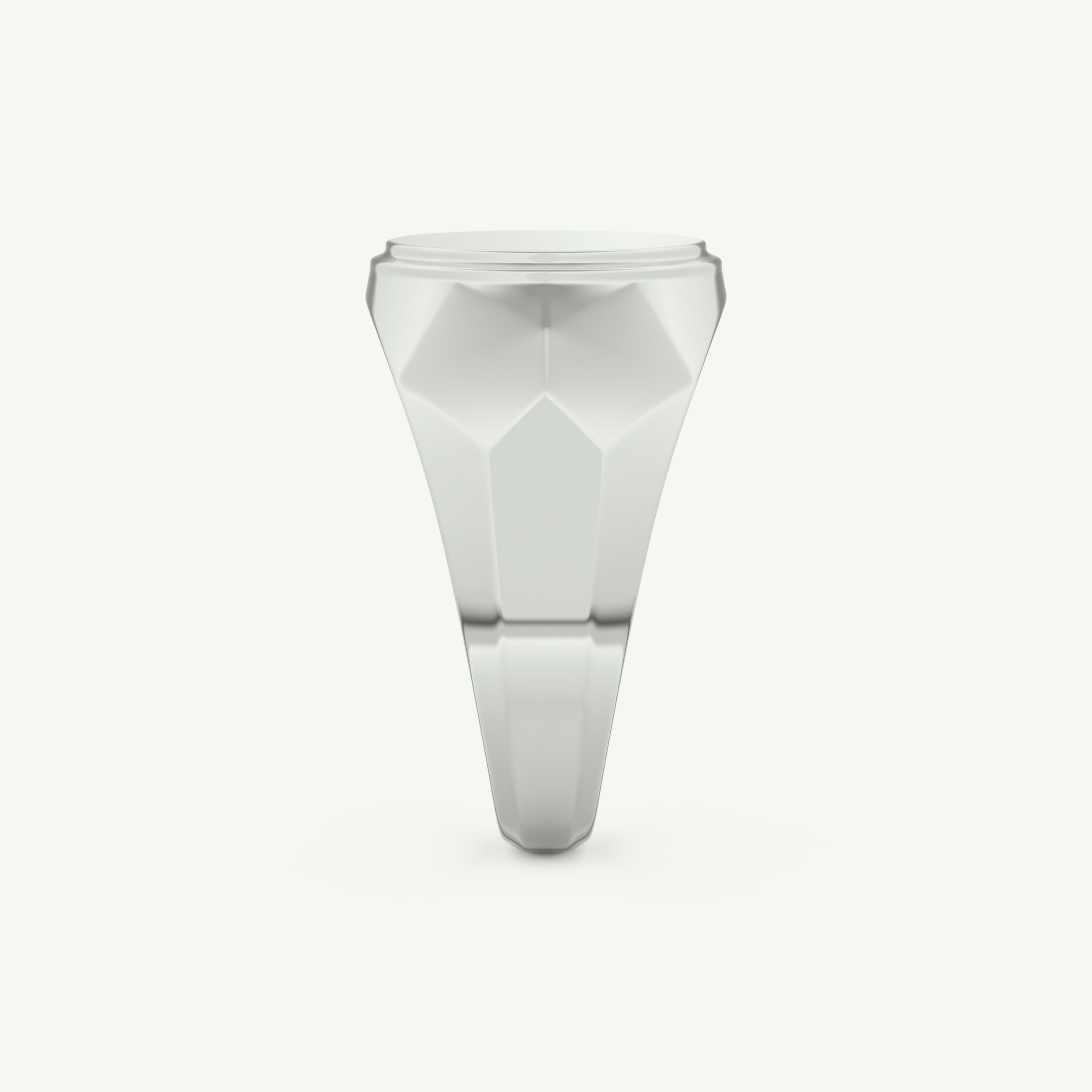 Signet Lab Grown Diamond Wedding Band For Men 18