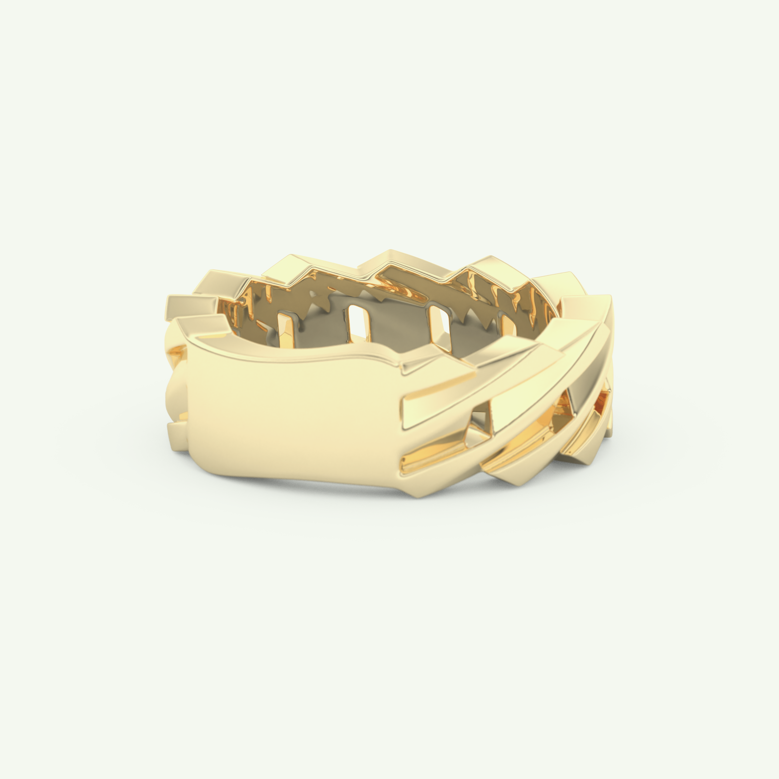 Blade Lab Grown Diamond Wedding Band For Men 3