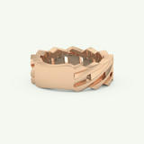 Blade Lab Grown Diamond Wedding Band For Men 9