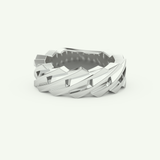 Blade Lab Grown Diamond Wedding Band For Men 13