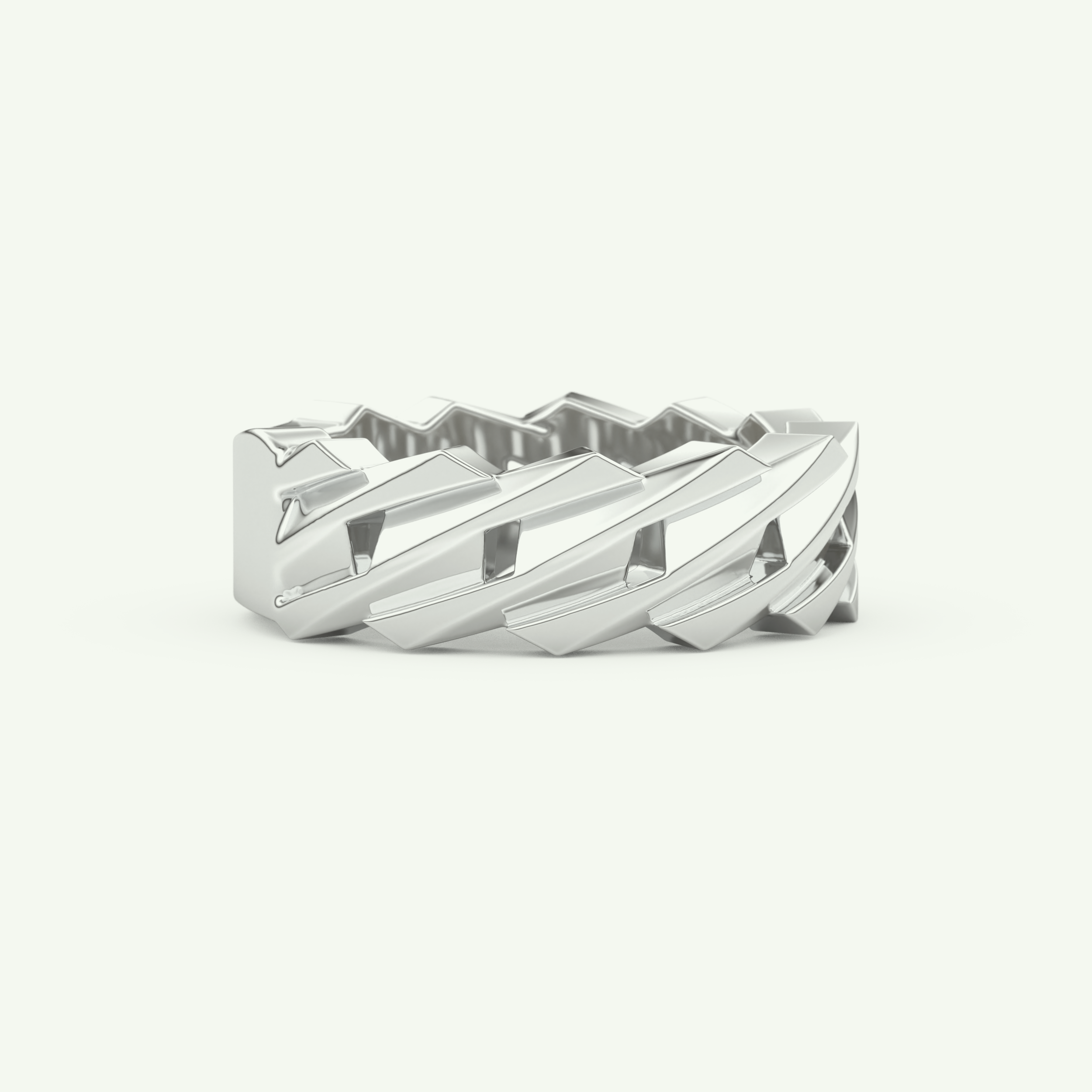 Blade Lab Grown Diamond Wedding Band For Men 14