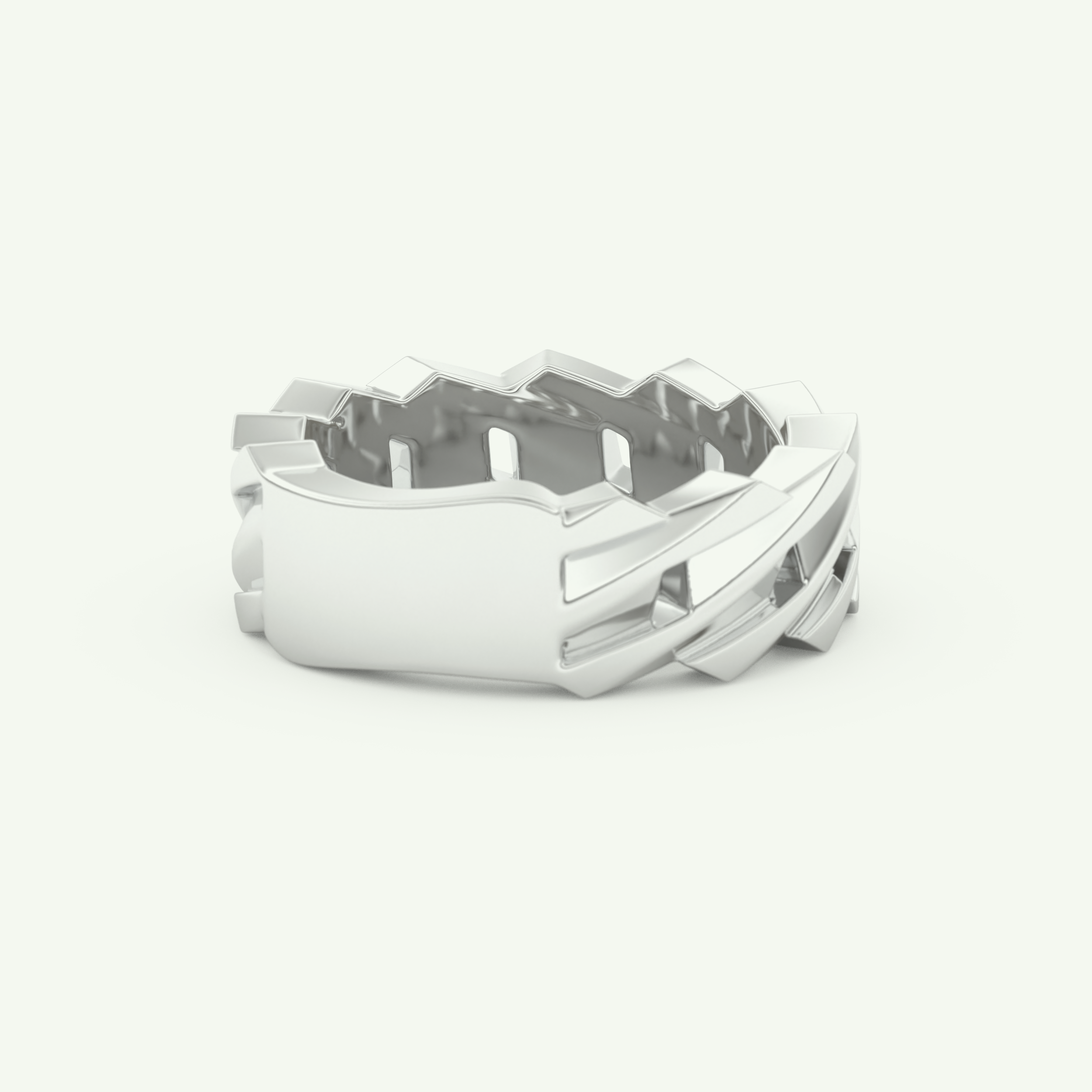 Blade Lab Grown Diamond Wedding Band For Men 15