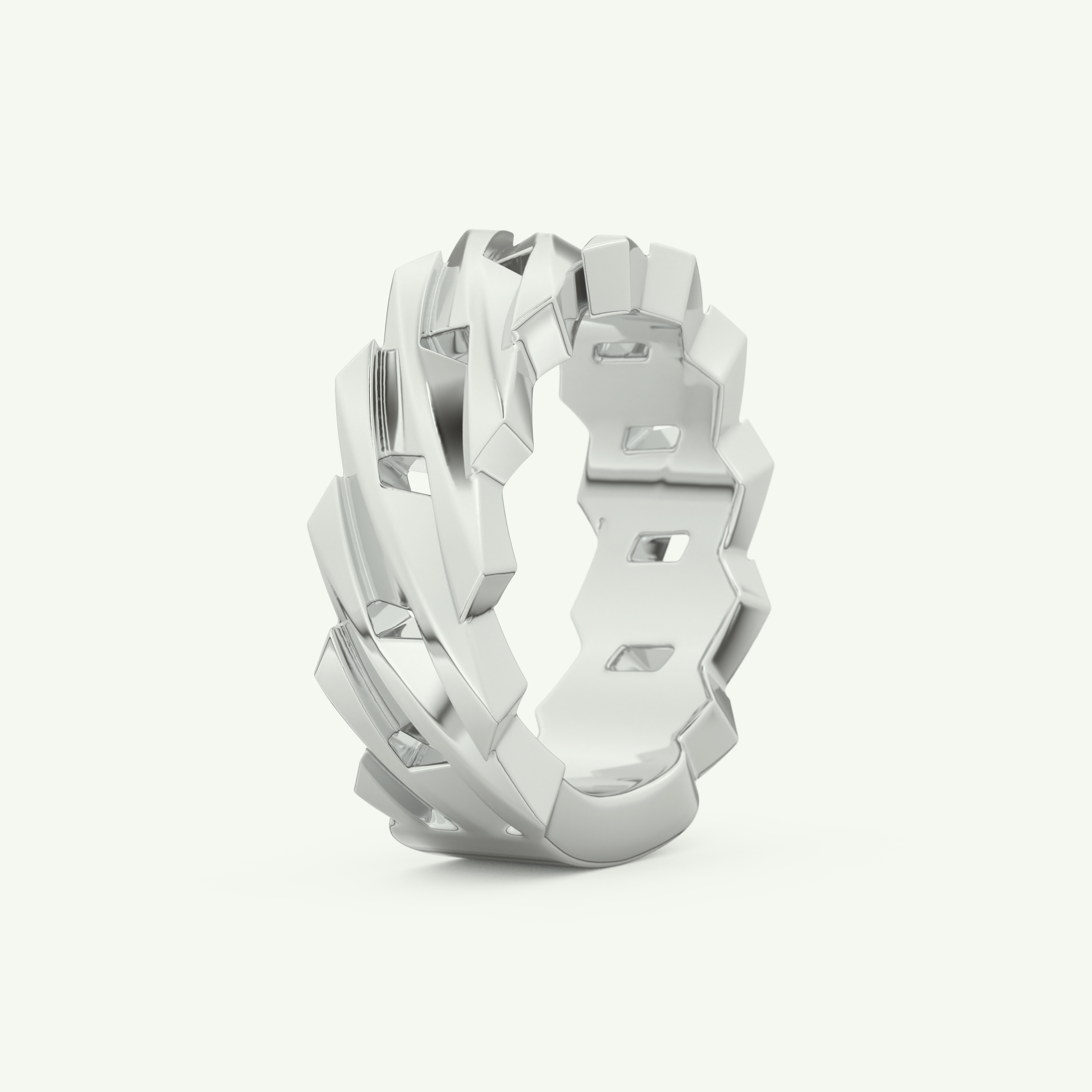 Blade Lab Grown Diamond Wedding Band For Men 16
