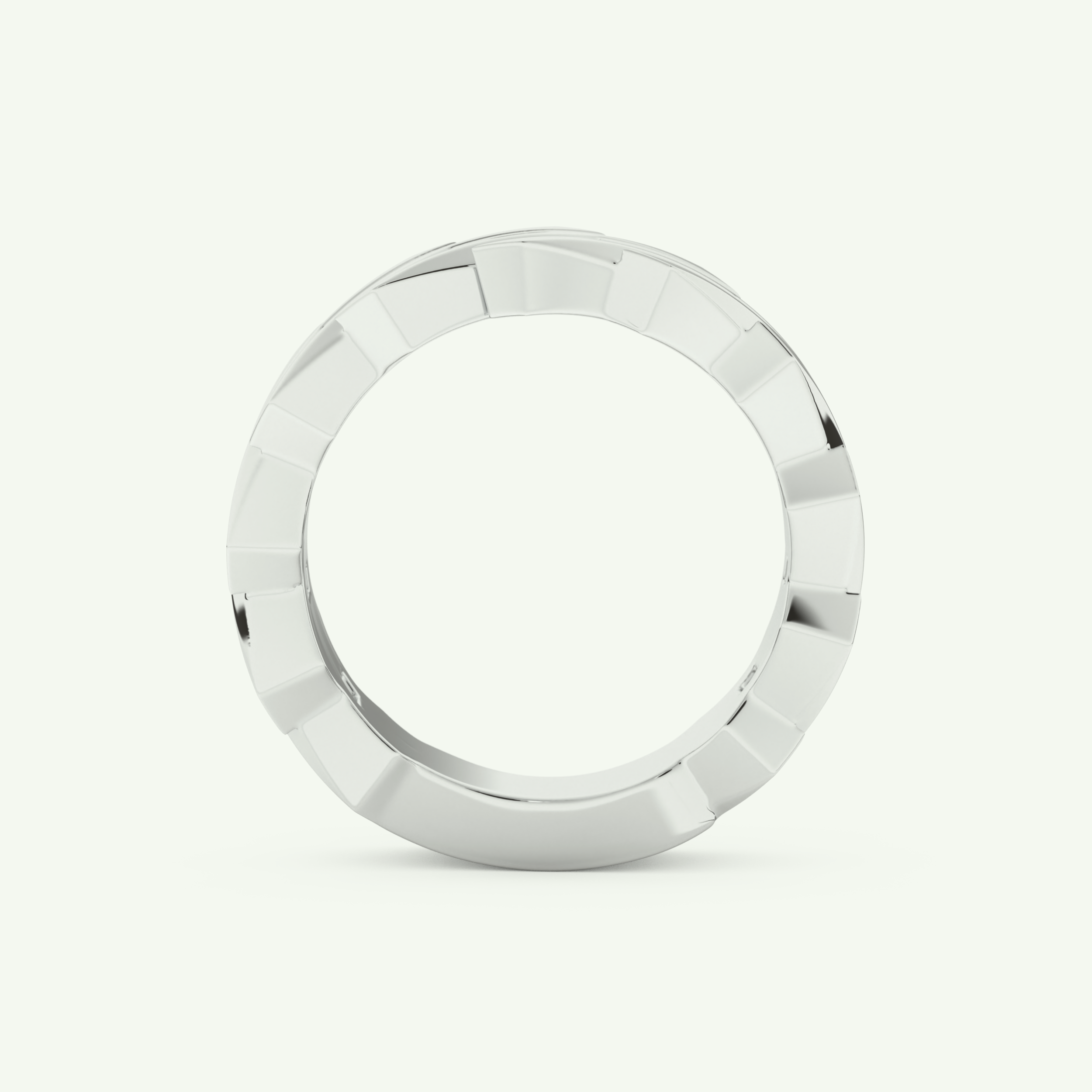 Blade Lab Grown Diamond Wedding Band For Men 17