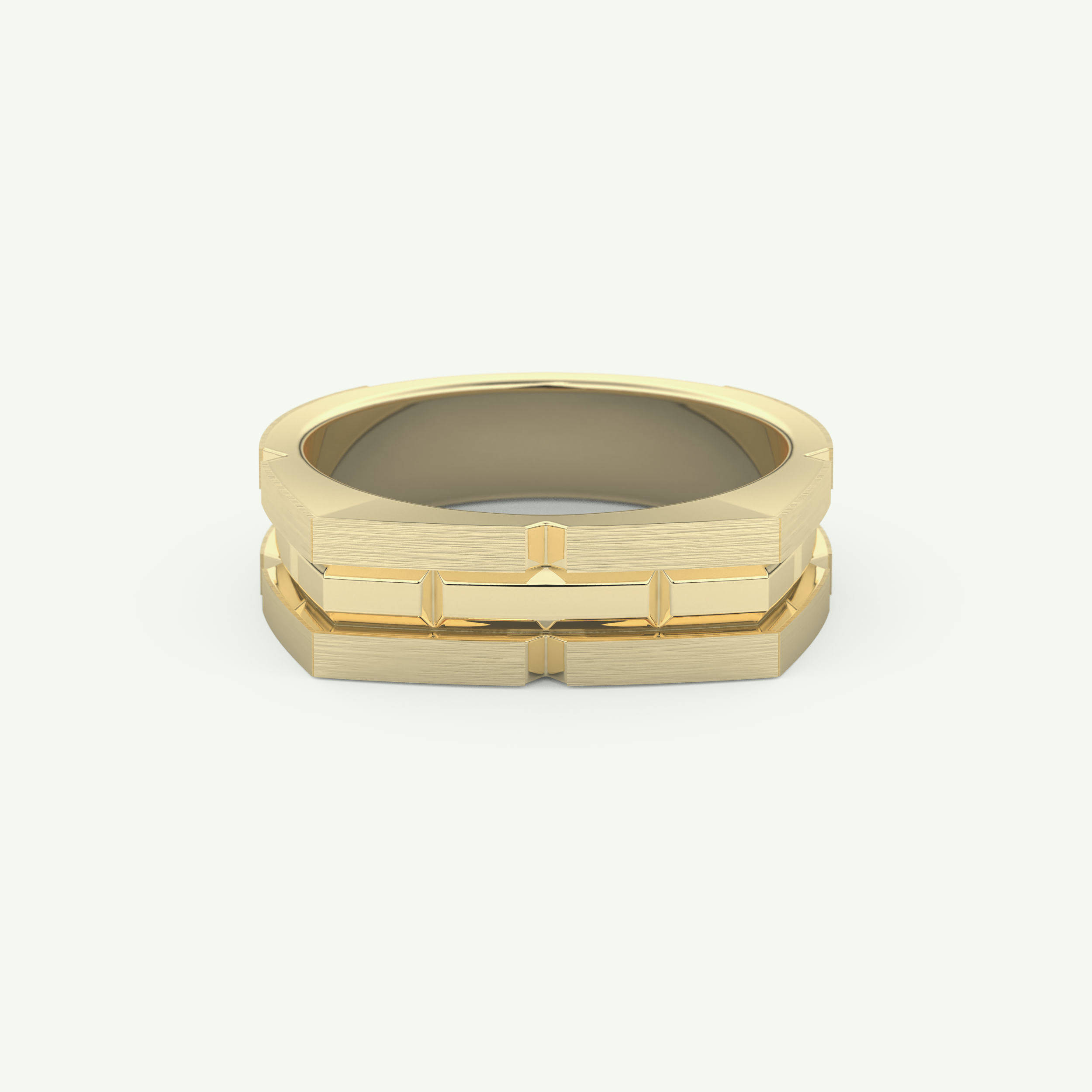 Plain Wedding Band For Men 1