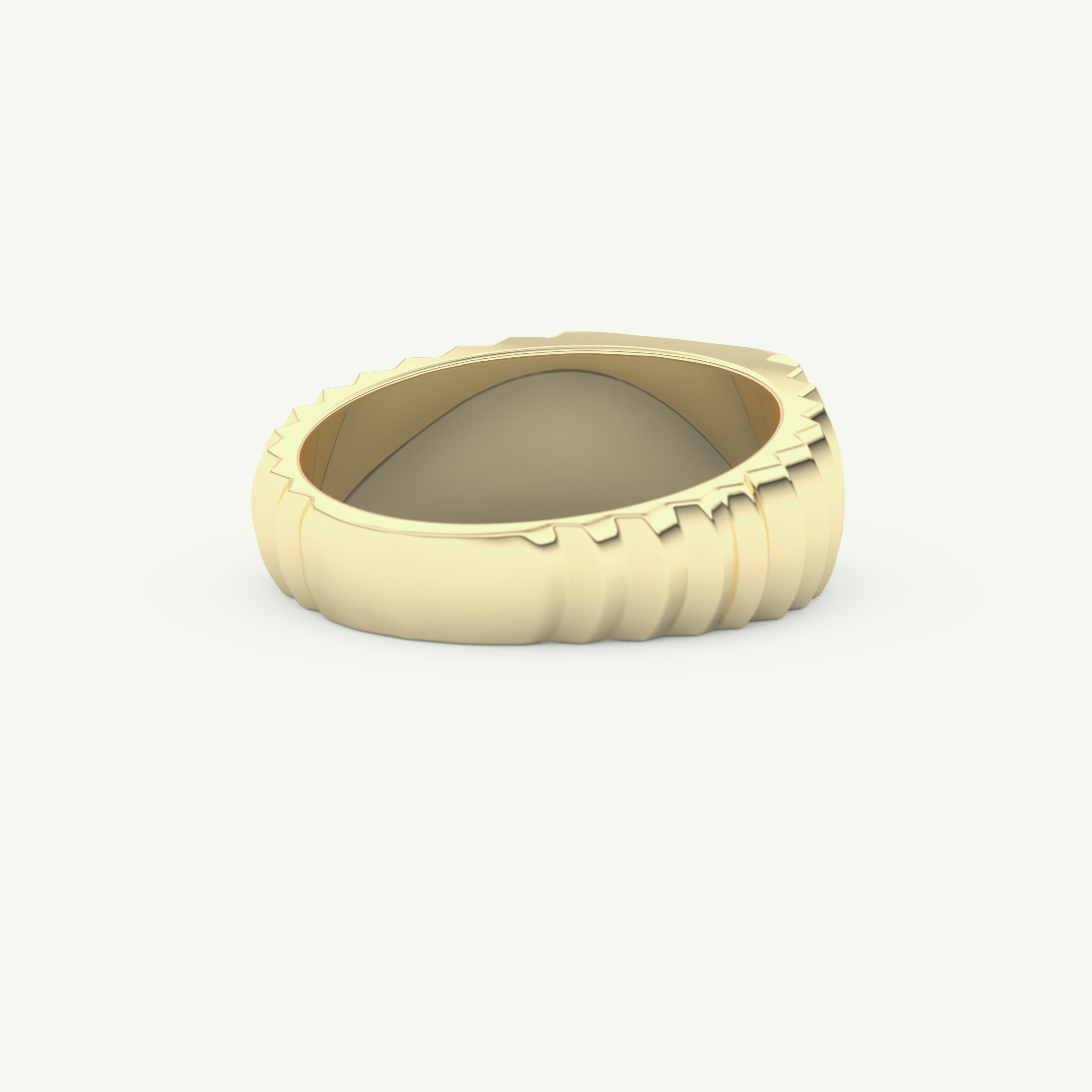 0.191 CT Round Shaped Multi Stone Lab Grown Diamond Wedding Band For Men 3
