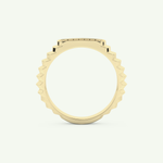 0.191 CT Round Shaped Multi Stone Lab Grown Diamond Wedding Band For Men 5