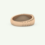 0.191 CT Round Shaped Multi Stone Lab Grown Diamond Wedding Band For Men 9