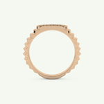 0.191 CT Round Shaped Multi Stone Lab Grown Diamond Wedding Band For Men 11