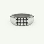 0.191 CT Round Shaped Multi Stone Lab Grown Diamond Wedding Band For Men 13