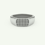 0.191 CT Round Shaped Multi Stone Lab Grown Diamond Wedding Band For Men 13