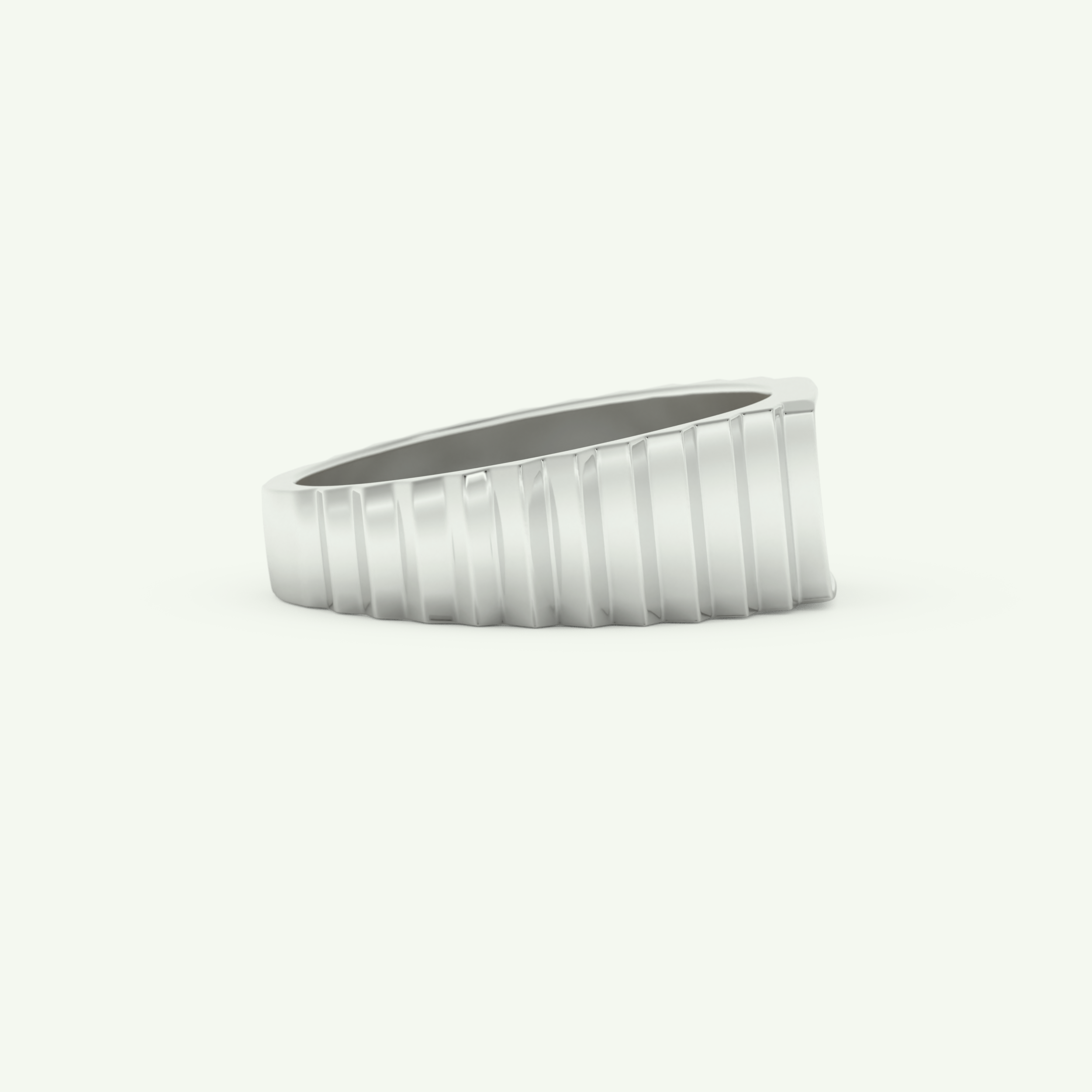 0.191 CT Round Shaped Multi Stone Lab Grown Diamond Wedding Band For Men 14