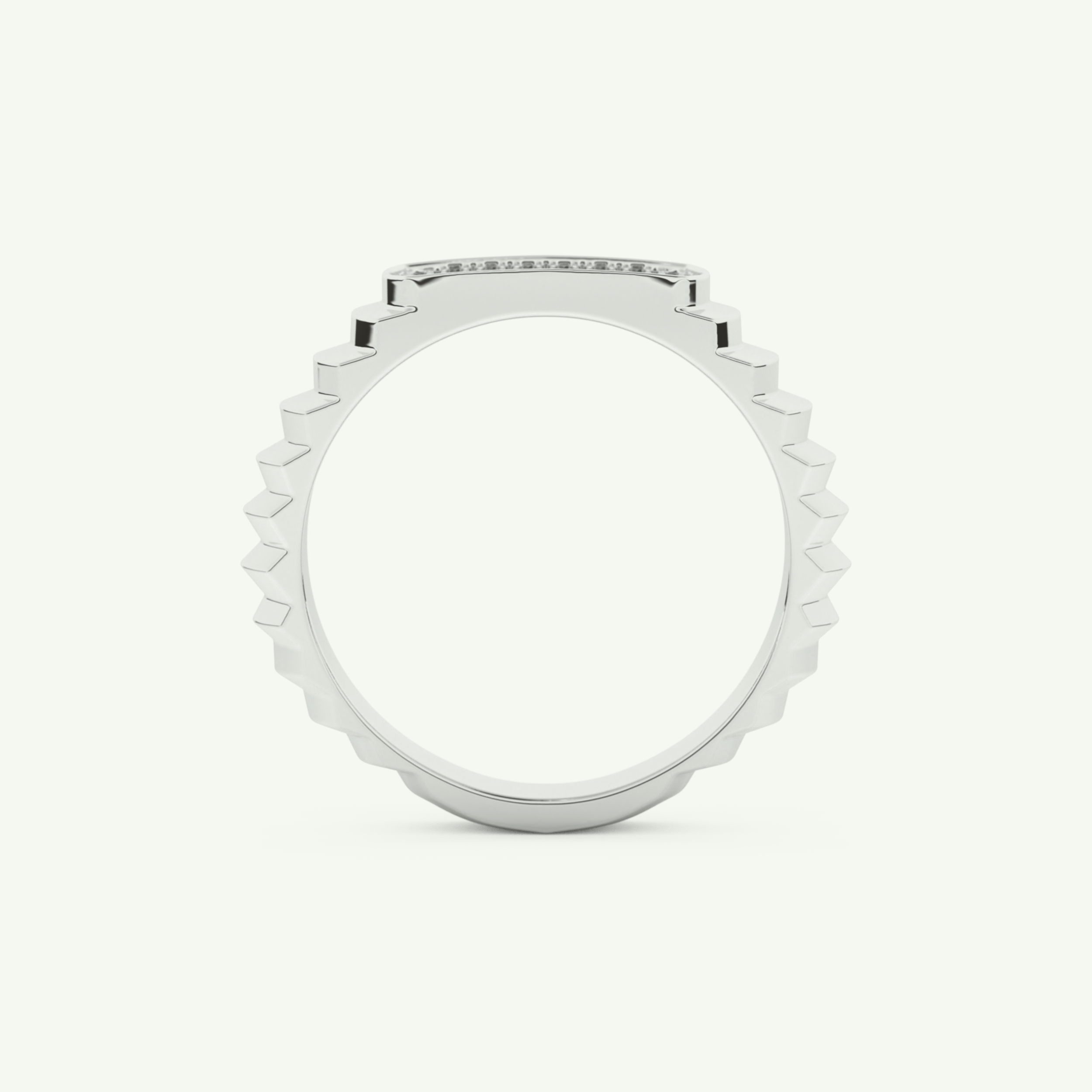 0.191 CT Round Shaped Multi Stone Lab Grown Diamond Wedding Band For Men 17