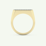 0.41 TCW Round Lab-Grown Diamond Multi Stone Wedding Ring