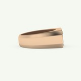 0.41 TCW Round Lab-Grown Diamond Multi Stone Wedding Ring