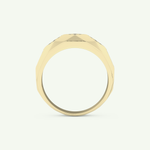 0.231 CT Round Shaped Multi Stone Lab-Grown Diamond Wedding Band For Men 5