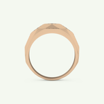 0.231 CT Round Shaped Multi Stone Lab-Grown Diamond Wedding Band For Men 11