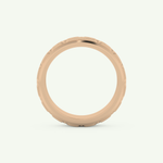 Patterned Wedding Band For Men 11