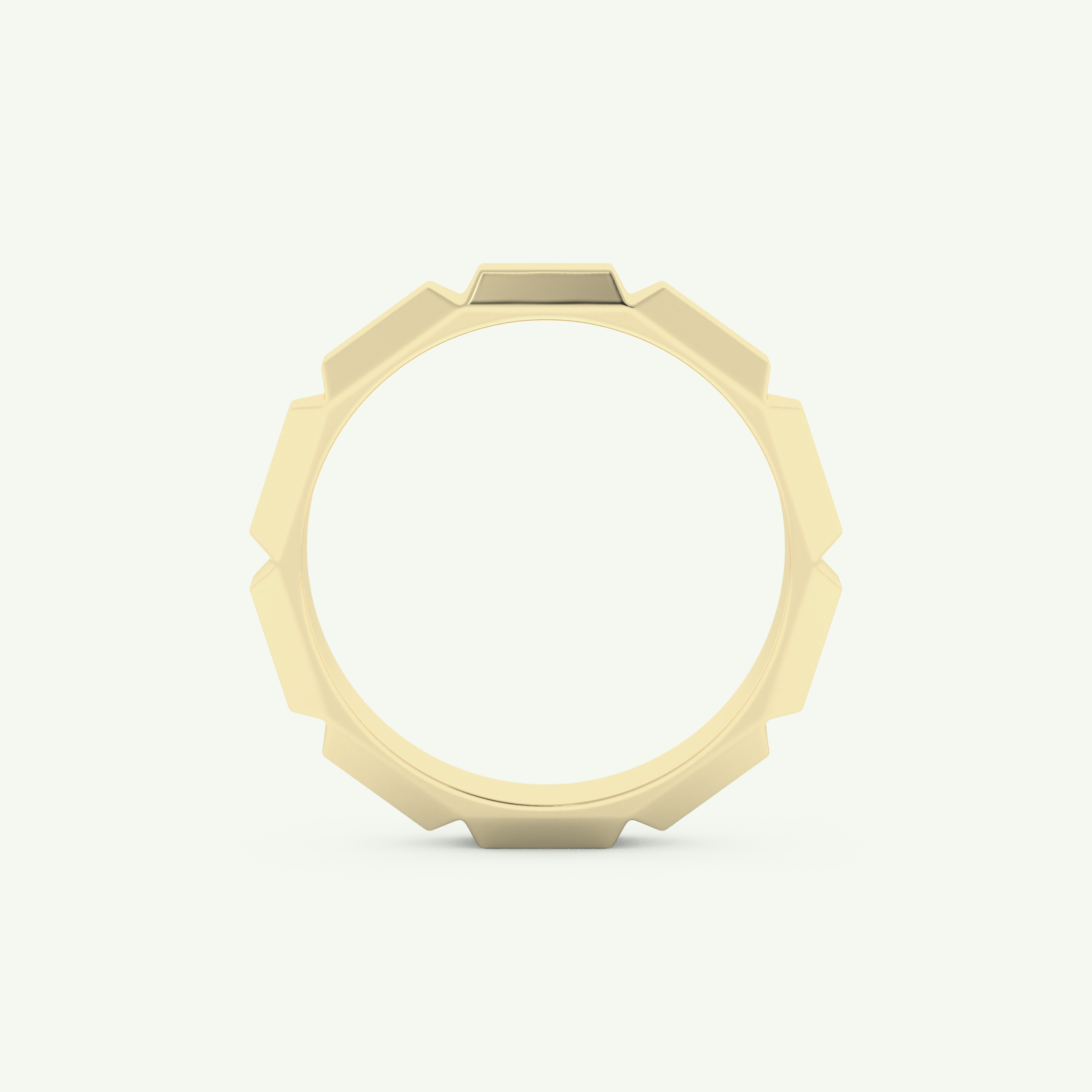 Patterned Lab Grown Diamond Wedding Band For Men 5