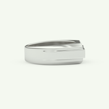 0.536 TCW Princess Lab-Grown Diamond Channel Setting Wedding Band