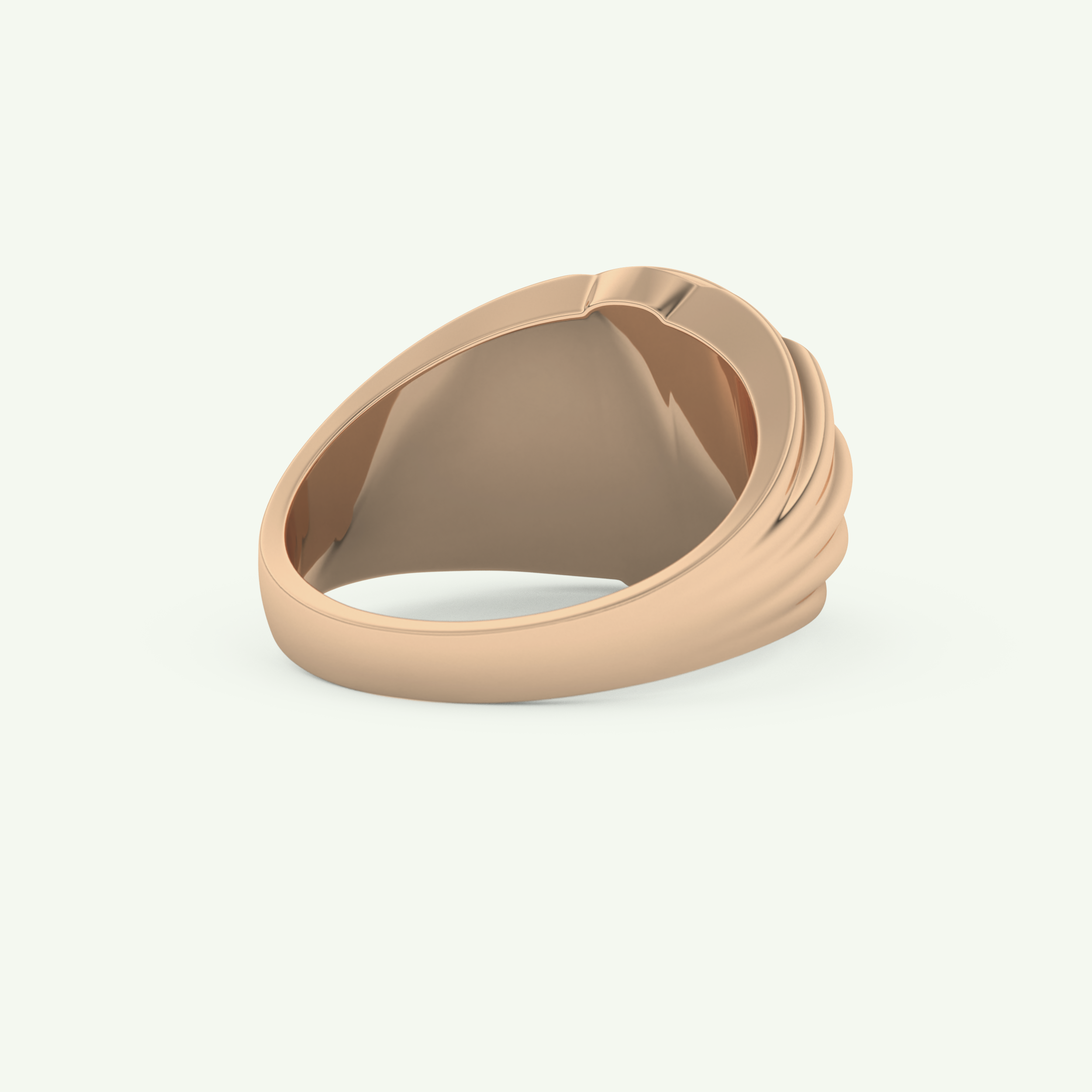 0.417 CT Round Shaped Multi Stone Lab Grown Diamond Wedding Band For Men 9