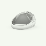 0.417 CT Round Shaped Multi Stone Lab Grown Diamond Wedding Band For Men 15
