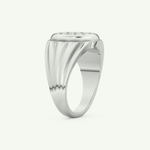 0.417 CT Round Shaped Multi Stone Lab Grown Diamond Wedding Band For Men 16