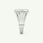 0.417 CT Round Shaped Multi Stone Lab Grown Diamond Wedding Band For Men 18