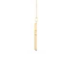 0.193 TCW Round Lab-Grown Diamond Cross Necklace 3