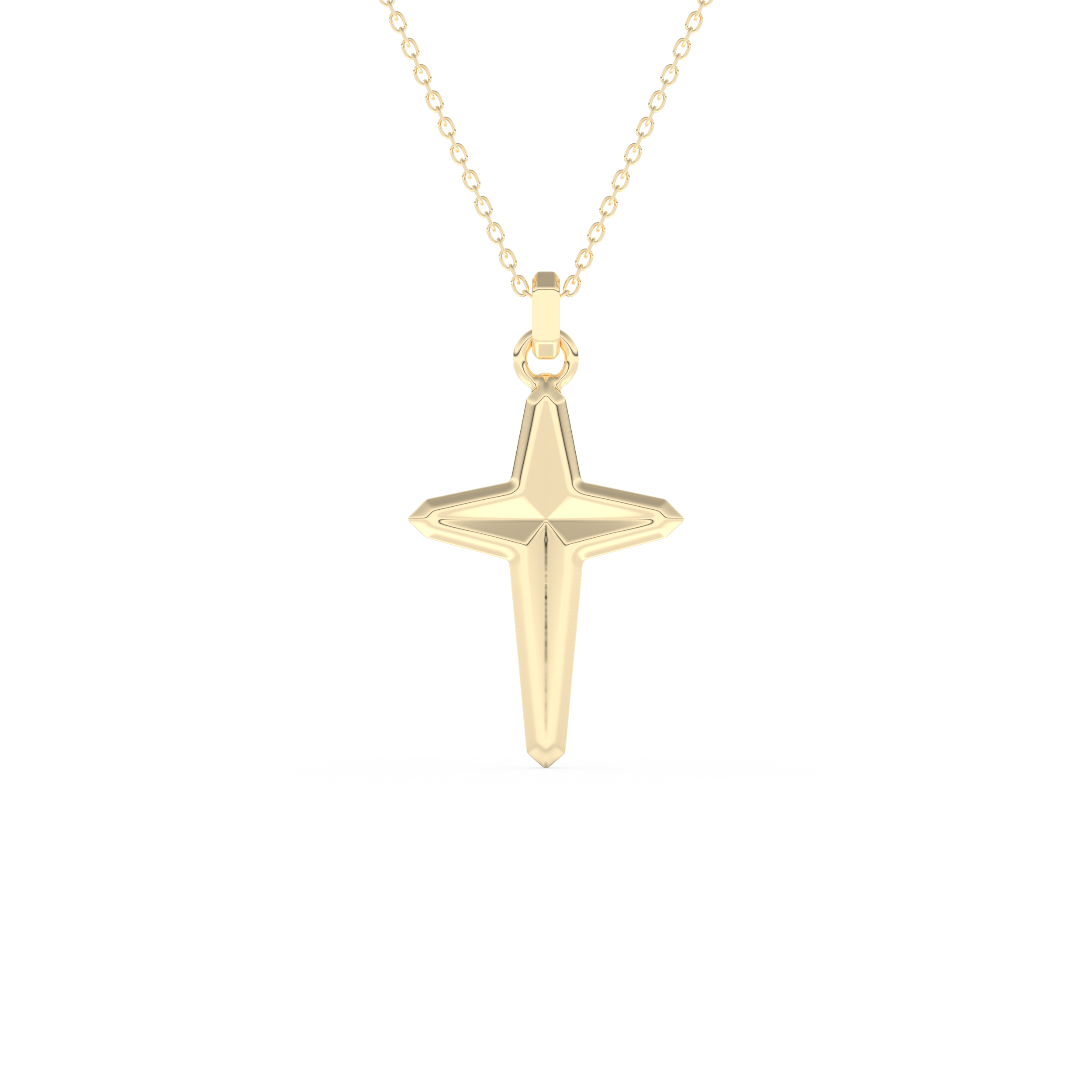 Classic Cross Pendant Necklace 1
