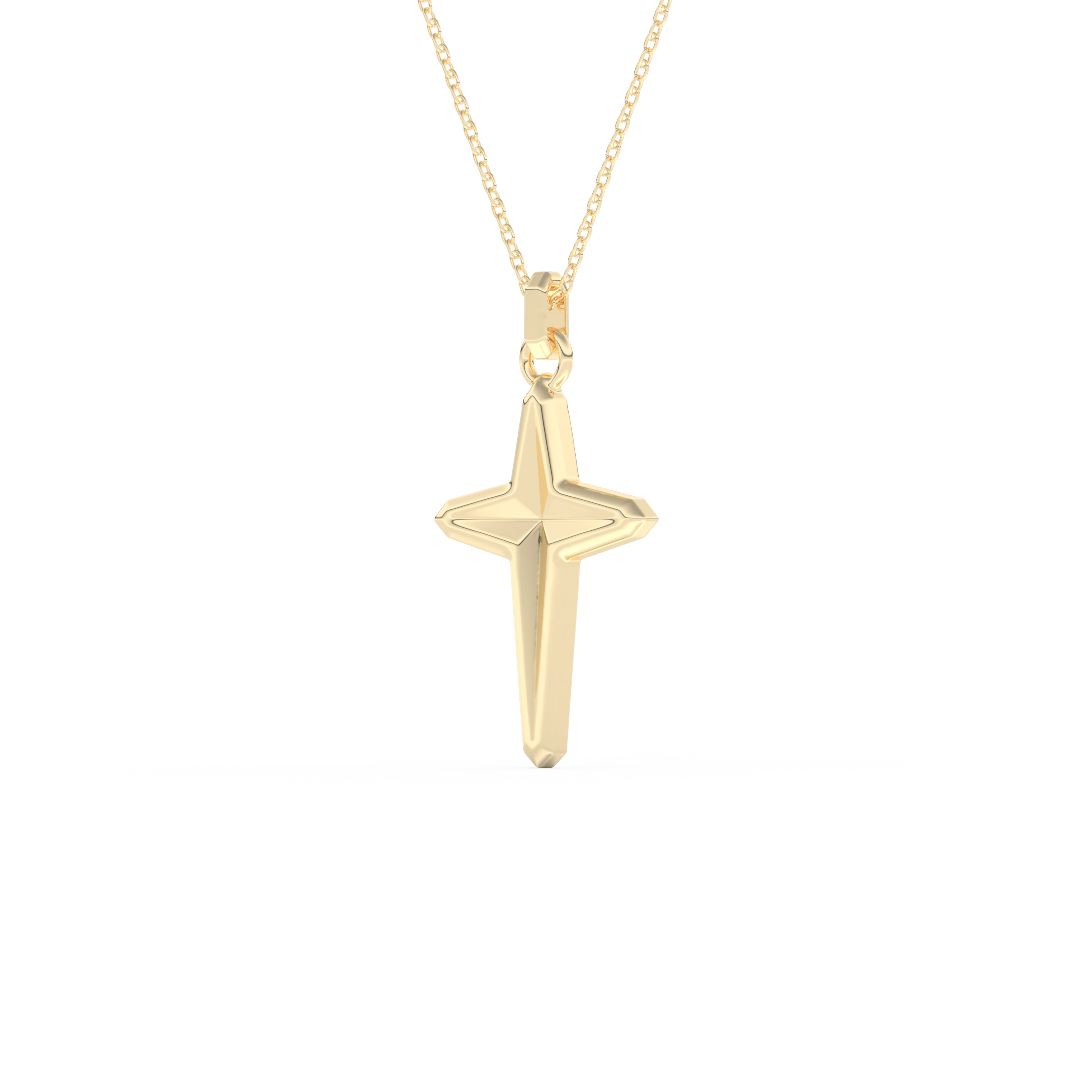 Classic Cross Pendant Necklace 2