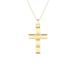 Simple Cross Pendant Necklace 1