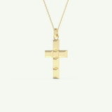 Simple Cross Pendant Necklace