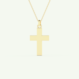 Simple Cross Pendant Necklace