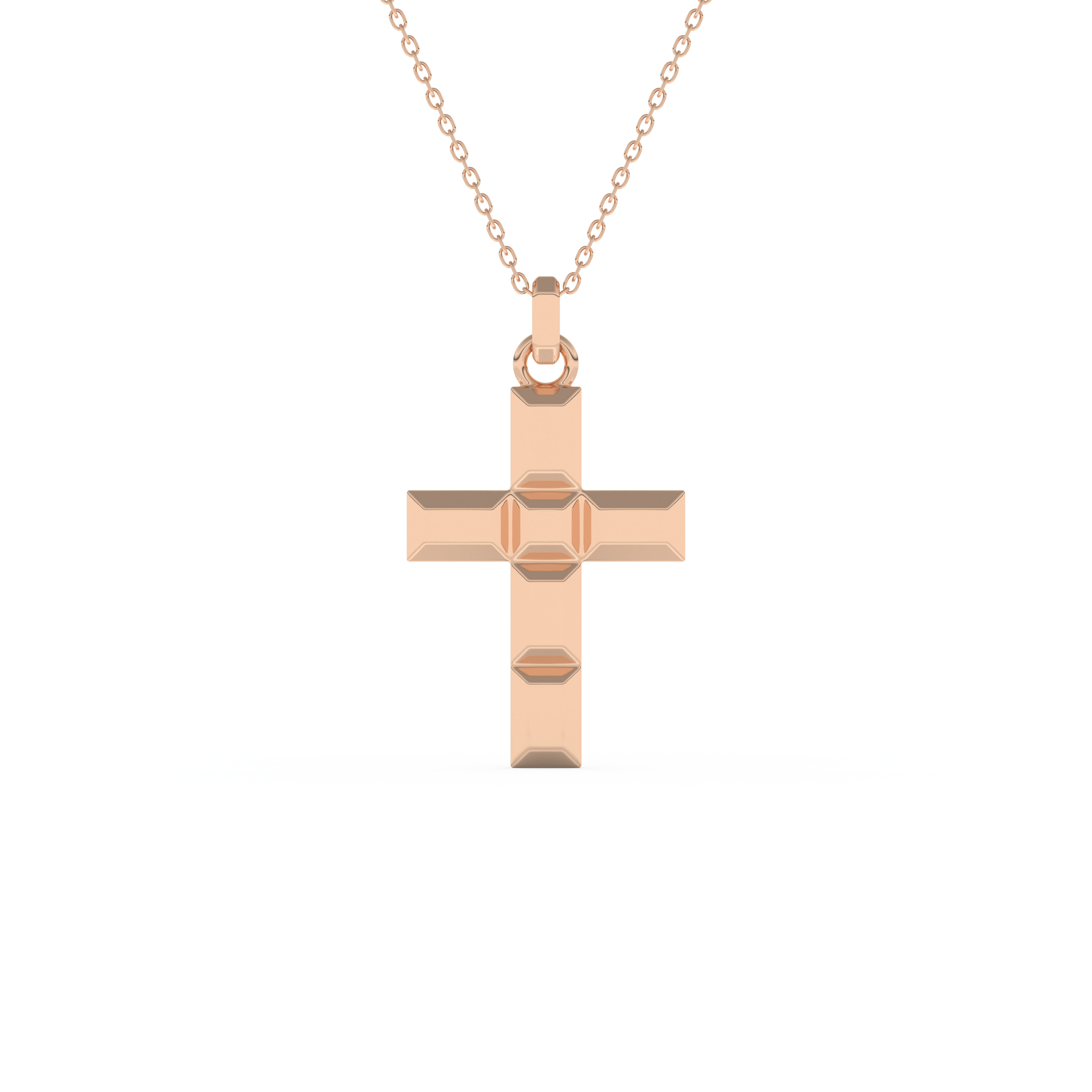 Simple Cross Pendant Necklace 5