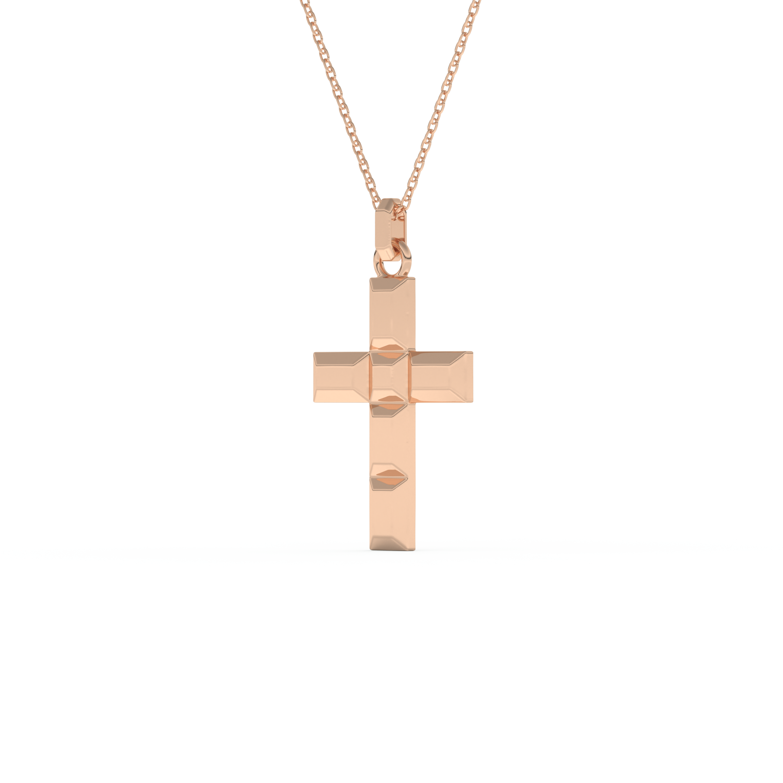 Simple Cross Pendant Necklace 6