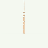 Simple Cross Pendant Necklace