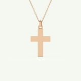 Simple Cross Pendant Necklace