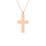Simple Cross Pendant Necklace 8