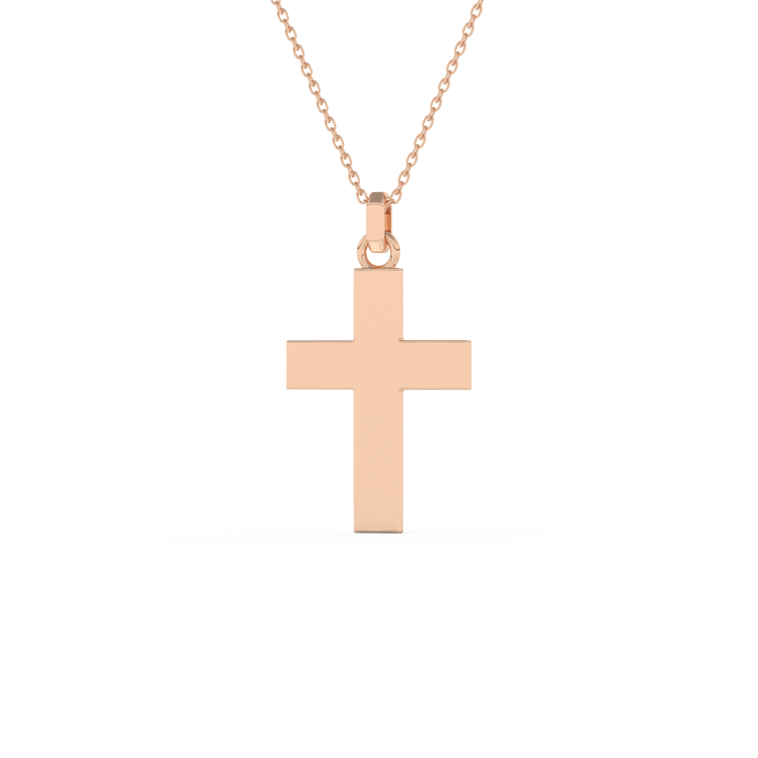 Simple Cross Pendant Necklace 8