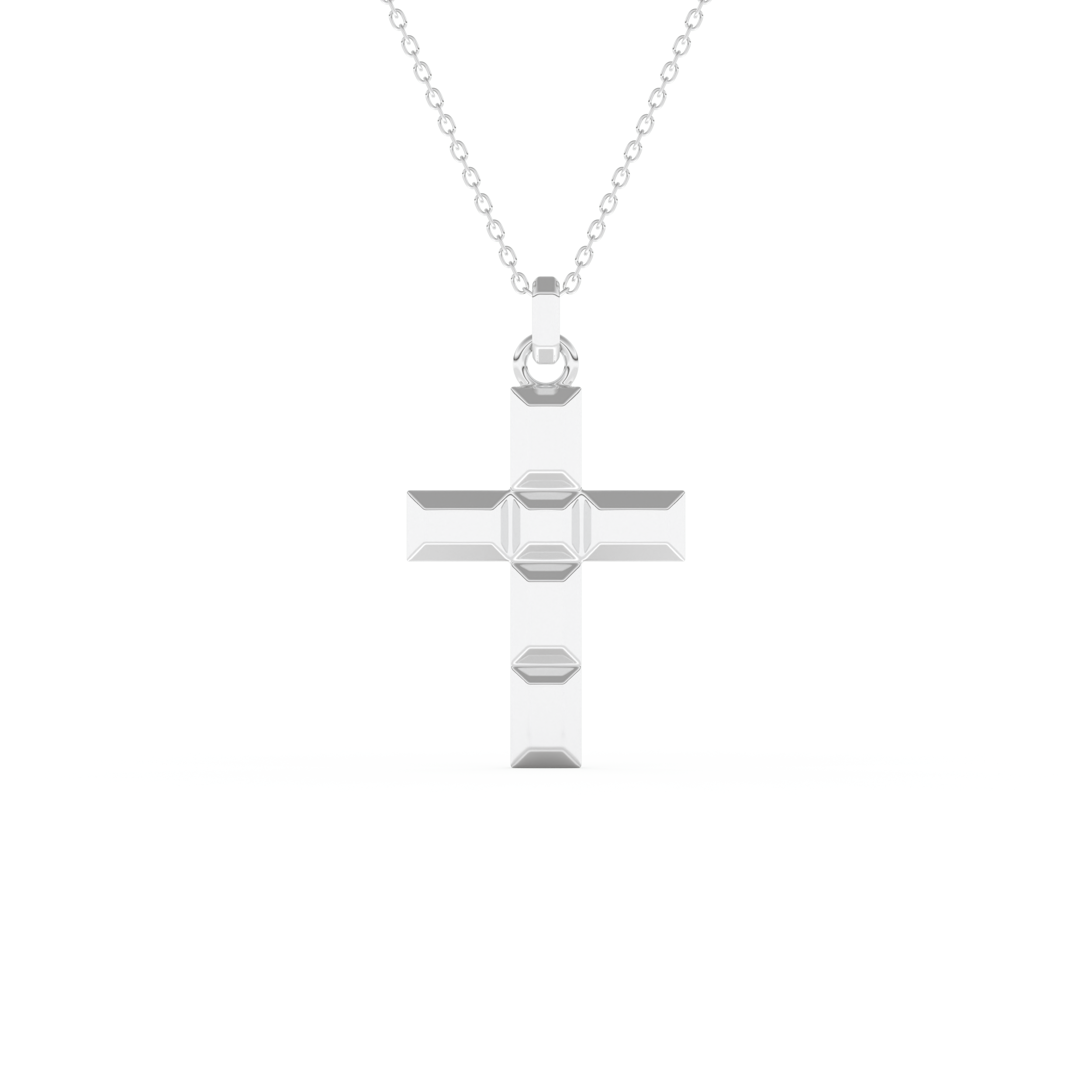 Simple Cross Pendant Necklace 9