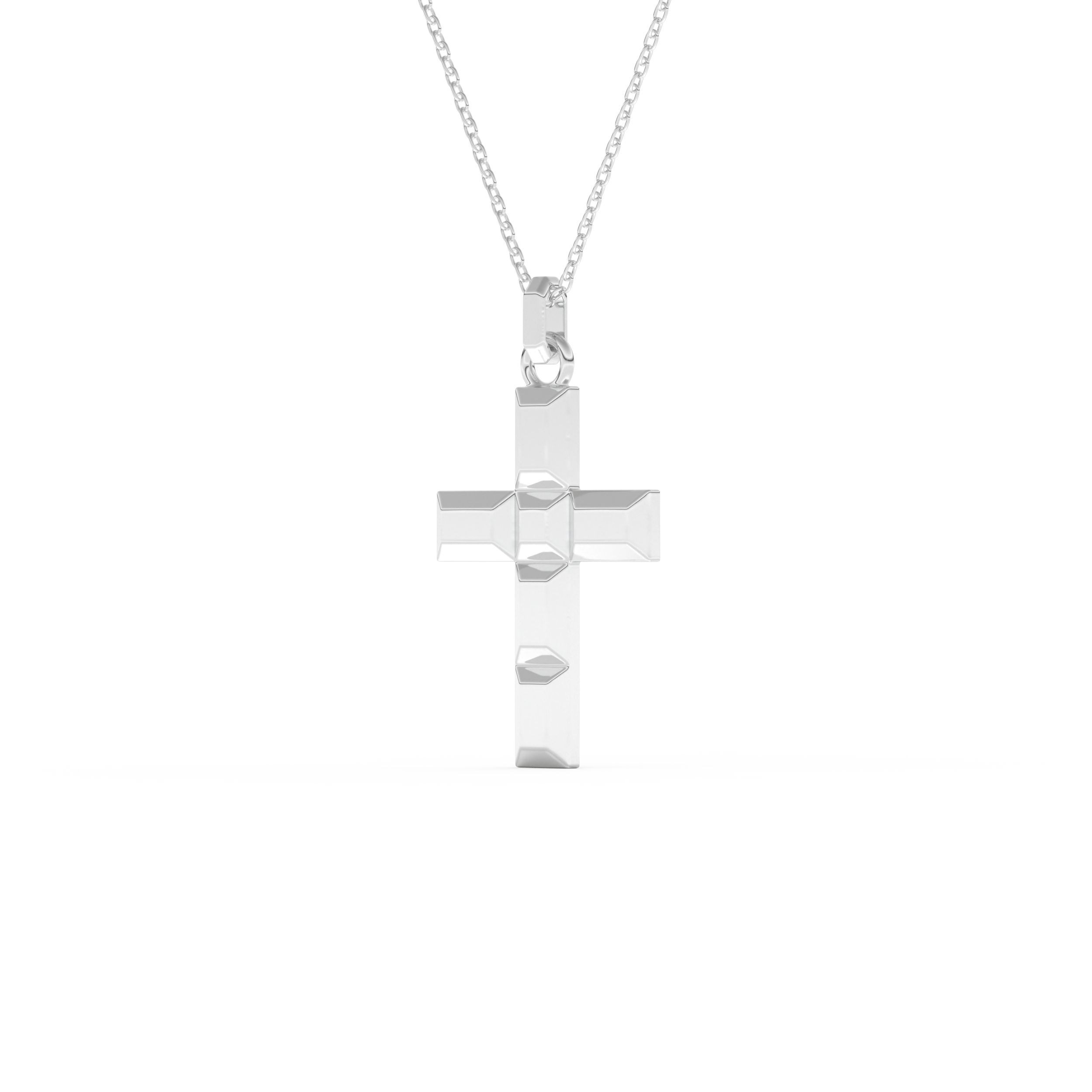 Simple Cross Pendant Necklace 10