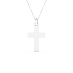 Simple Cross Pendant Necklace 12