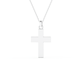 Simple Cross Pendant Necklace 12
