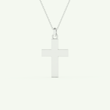 Simple Cross Pendant Necklace