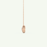 0.28 CT Round Lab-Grown Diamond Solitaire Bezel Necklace