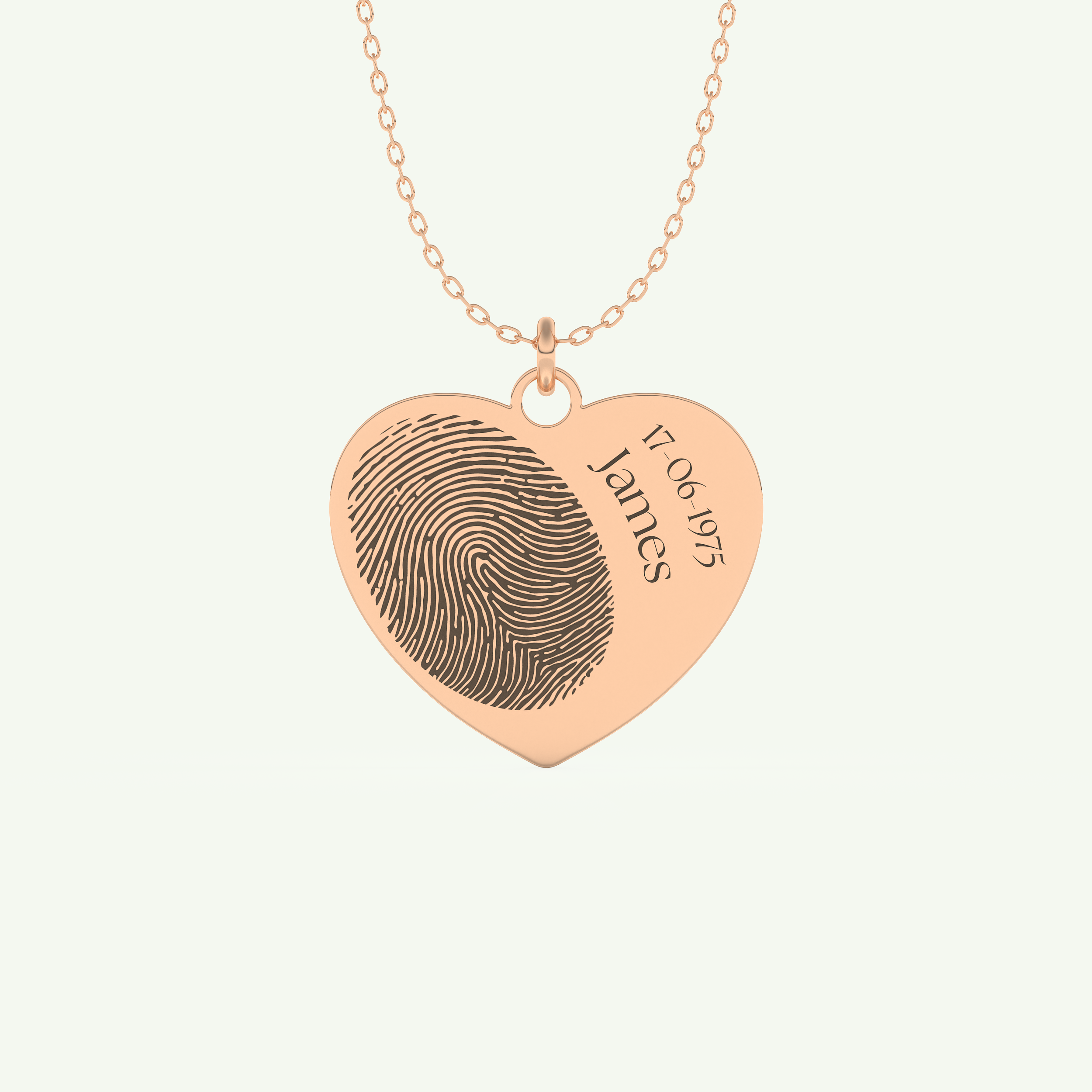 Classic Engravable Pendant Necklace 6