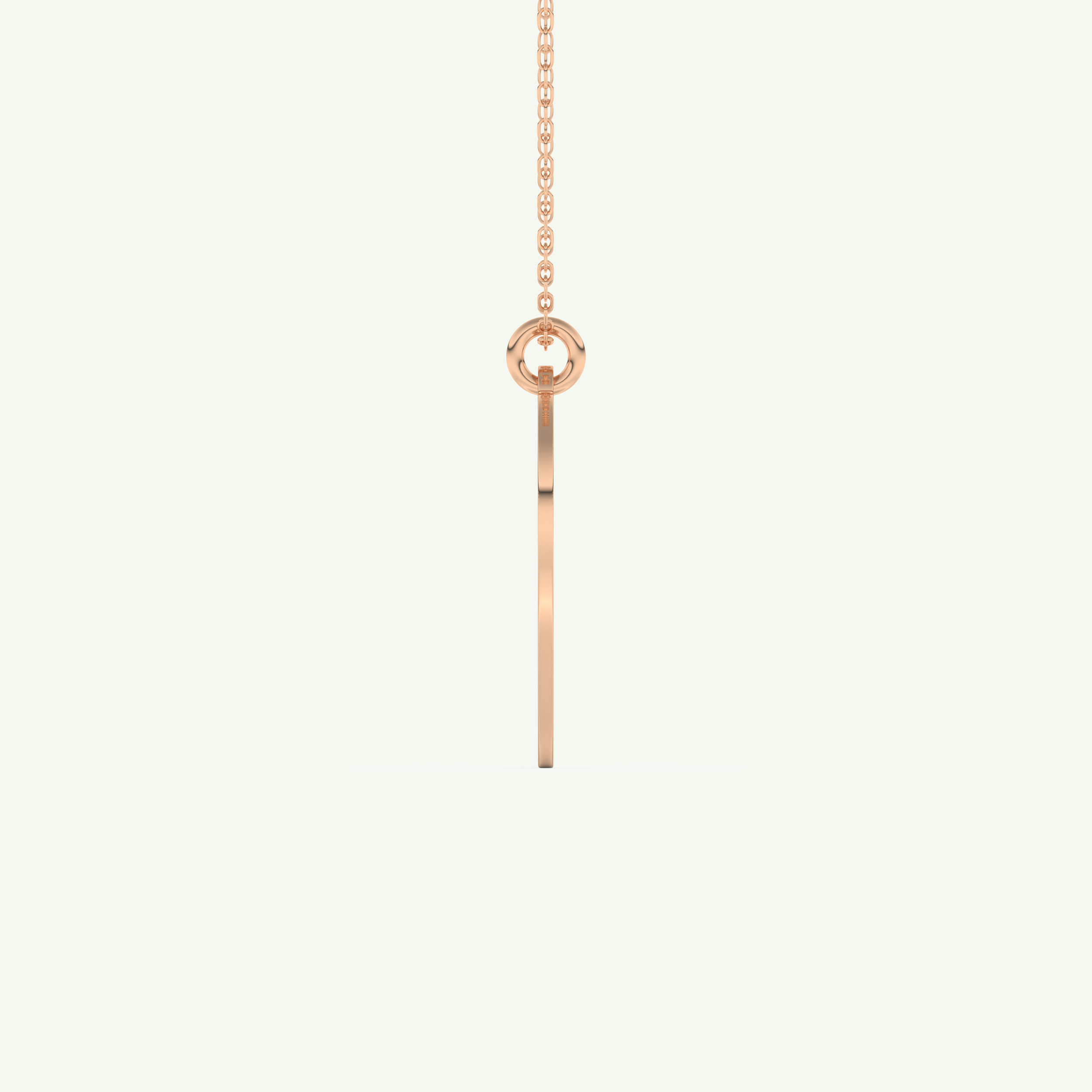 Classic Engravable Pendant Necklace 8